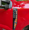 Customs Unlimited Switchback Pro Fender Vent Lighting Kit For 2023-2026 Ford F-250/F-350/F-450/F-550 Super Duty