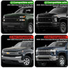 Customs Unlimited Plug-N-Play Halogen Headlight Harness For 2019-2023 Chevy Silverado 1500/2500/3500