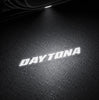 Customs Unlimited Daytona Logo LED Puddle Lights For 2012-2023 Dodge Challenger/Charger