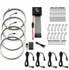 Customs Unlimited 10-Row Ultra High Intensity LED Wheel Light Kit - White