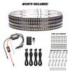 Customs Unlimited Double Row Pure White Wheel Lights
