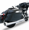Rinehart DBX45 4.5in Chrome Slip-On Muffler Exhaust For 2014–2026 Indian Bagger