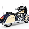 Rinehart Racing Chrome 4 Inch Slip-On Mufflers For 2014–2026 Indian Chieftain Roadmaster