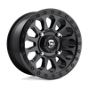 (4) 15X7 Fuel UTV D579 Vector Wheels Matte Black 4X137 +38 Offset