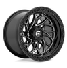 (4) 15X10 Fuel UTV D741 Runner Wheels Gloss Black Milled 4X137 0 Offset 5.5 inch Backspacing