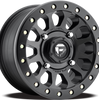 (4) 15X7 Fuel UTV D920 Vector Beadlock Wheels Matte Black 4X156 +13 Offset