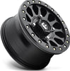 (4) 15X7 Fuel UTV D920 Vector Beadlock Wheels Matte Black 4X156 +13 Offset