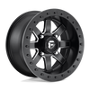 (4) 14X8 Fuel UTV D928 Maverick Beadlock Wheels Black Milled Spokes 4X137
