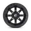 (4) 15X8 Fuel UTV D928 Maverick Beadlock Wheels Black Milled Spokes 4X156