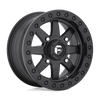 (4) 14X7 Fuel UTV D936 Maverick Beadlock Wheels Matte Black 4X137 +38 Offset