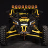 Diode Dynamics SS10 Pro SAE Yellow/Amber Backlit Grille Light Bar Kit For 2017-2026 Can-Am Maverick X3