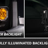 Diode Dynamics Stage Series 2" C2 2.0 Sport White Combo Ditch Light Kit with Amber Backlight For 2019–2025 Toyota RAV4