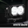 Diode Dynamics Stage Series 2" C2 2.0 Pro White Combo/Driving with Amber Backlit Ditch Light Kit For 2019–2025 Toyota RAV4