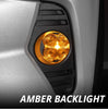 Diode Dynamics Stage Series 3" SS3 Max White w/ Amber Backlit Fog Light Kit For 2019–2022 Toyota RAV4