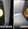 Diode Dynamics Stage Series 3" SS3 Sport Yellow with Amber Backlit Fog Light Kit For 2019–2022 Toyota RAV4