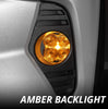 Diode Dynamics Stage Series 3" SS3 Pro White w/ Amber Backlit Fog Light Kit For 2019–2022 Toyota RAV4