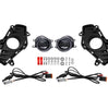 Diode Dynamics Elite Series White with Amber Backlit Fog Light Kit For 2022–2025 Toyota RAV4