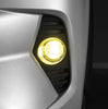 Diode Dynamics Elite Series White with Amber Backlit Fog Light Kit For 2022–2025 Toyota RAV4