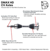DMAX HD Front CV Axle Assembly, 2011-2014 LML