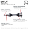 DMAX HD Front CV Axle Assembly, 2020-2025 L5P