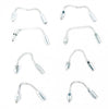 Stainless Steel High Pressure Injector Lines (Set Of 8), 2006-2010 LBZ/LMM