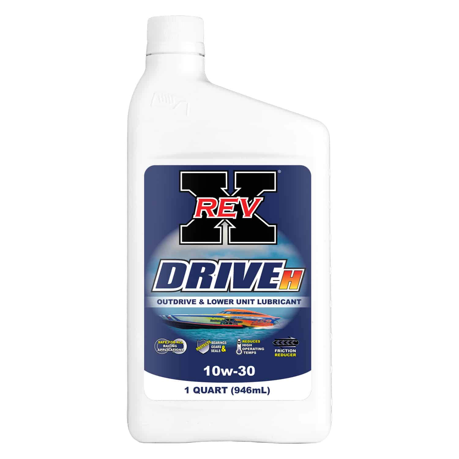 REV-X DRIVE-L 10W30 Marine Outdrive Gear Lube
