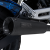 Vance & Hines Black Matte Upsweep Slip-On Muffler For 2022 Honda Grom