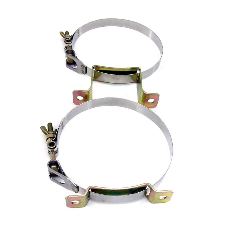 Image of Nitrous Express Stainless Steel Bottle Brackets