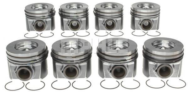 Image of Mahle Piston & Ring Set For 08-10 6.4 Powerstroke