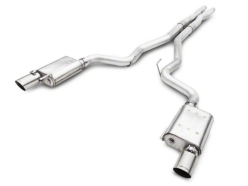 Image of BBK Varitune Cat-Back Exhaust w/ X-Pipe For 15-17 Ford Mustang GT 5.0