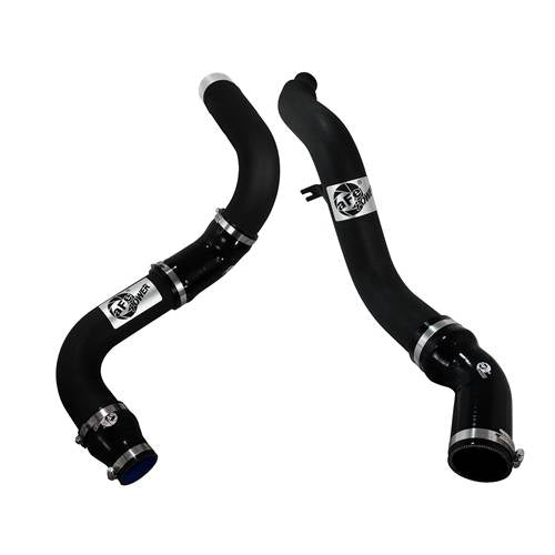 Image of aFe BladeRunner 3" Black Hot & Cold Side Intercooler Pipe Kit For 14-15 Ram EcoDiesel