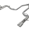 Image of aFe Power Large Bore-HD 2-1/2" 409 Stainless Steel DPF-Back Exhaust System For 14-16 Jeep Cherokee EcoDiesel