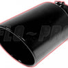 Image of FLO~PRO 5x7x15 Black Powder Coated Exhaust Tip