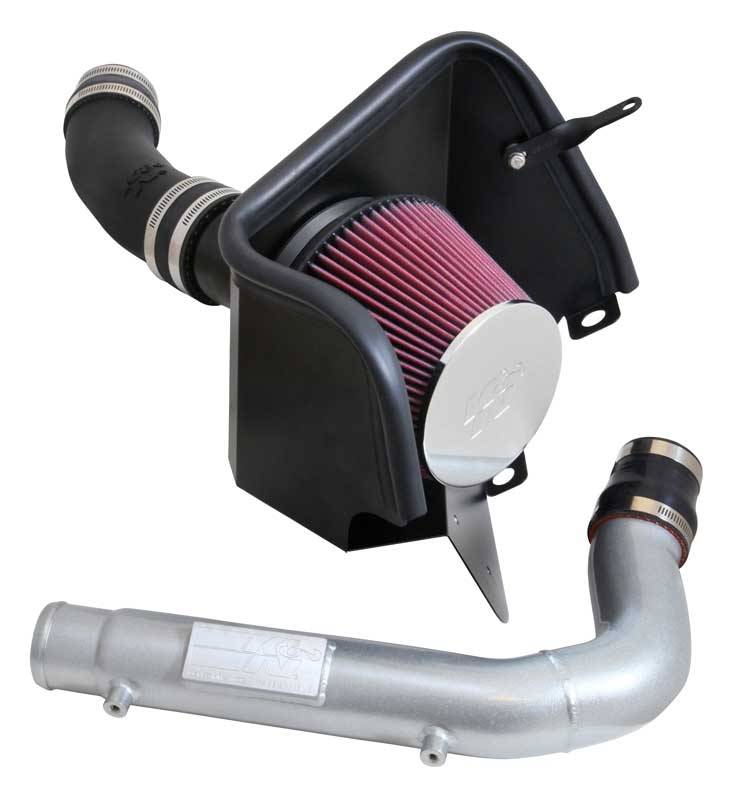 Image of K&N 63 Series Aircharger High Performance Cold Air Intake For 14-16 Jeep 3.0 EcoDiesel