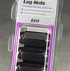 Image of McGard Black Hex Lug Nuts (4-Pack)