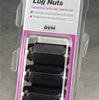 Image of McGard Black Hex Lug Nuts (4-Pack)