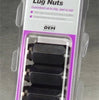 Image of McGard Black Hex Lug Nuts (4-Pack)