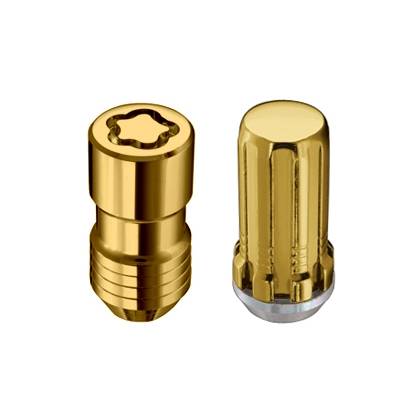 Image of McGard Gold SplineDrive Wheel Installation Kit