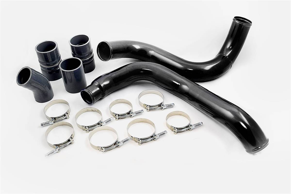 Rudy's Black Intercooler Pipe & Boot Kit For 03-07 6.0 Powerstroke ...