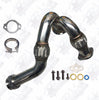 Image of Rudy's Heavy Duty 304 SS Up Pipe Kit & Turbo V-Band Clamp For 03-07 6.0 Powerstroke