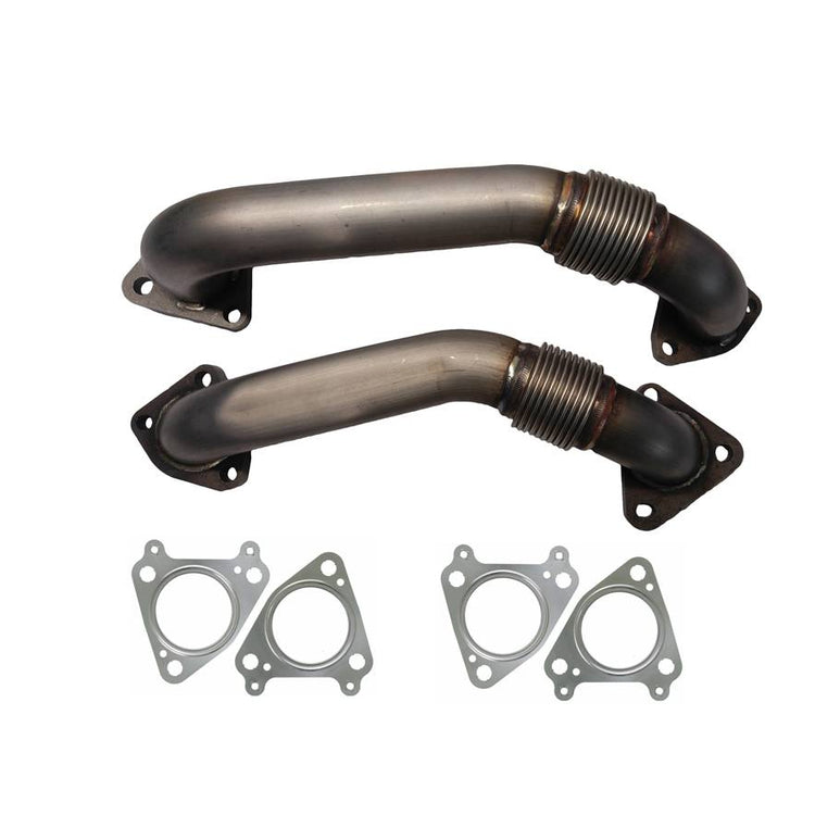 Image of Rudy's Heavy Duty Replacement Up Pipe Kit For 01-04 LB7 Duramax