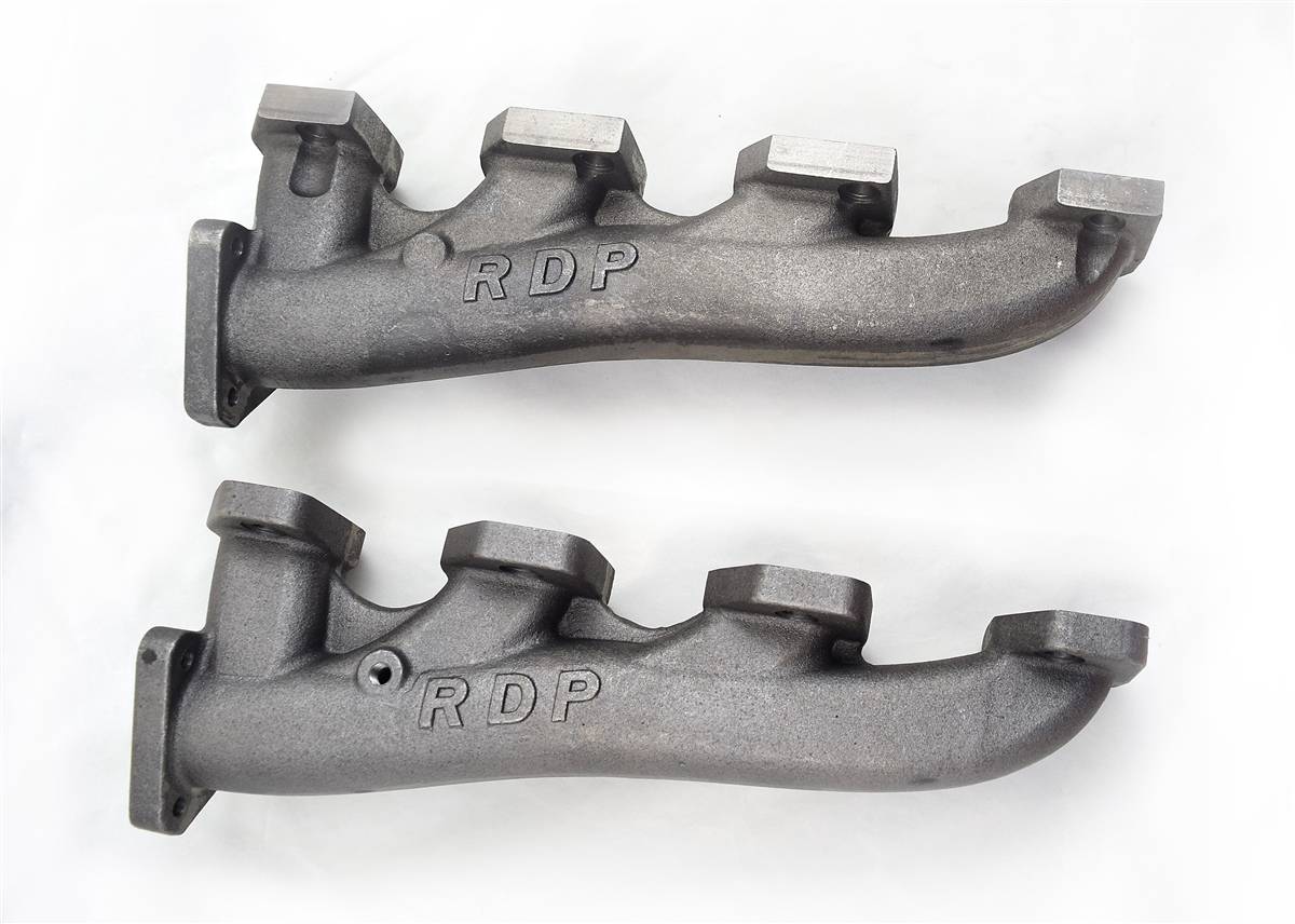 Rudy's Passenger Side Up Pipe Kit W/ Bolts & Gaskets For 01-04 LB7 6.6L Duramax