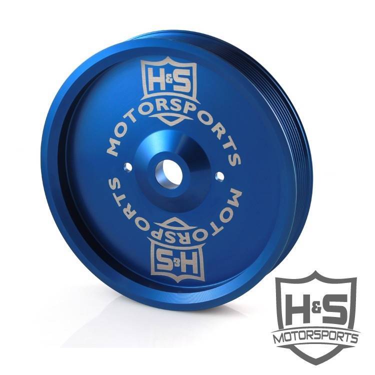 Image of H&S Motorsports Ford Dual CP3 Pulley For 11-16 6.7 Powerstroke