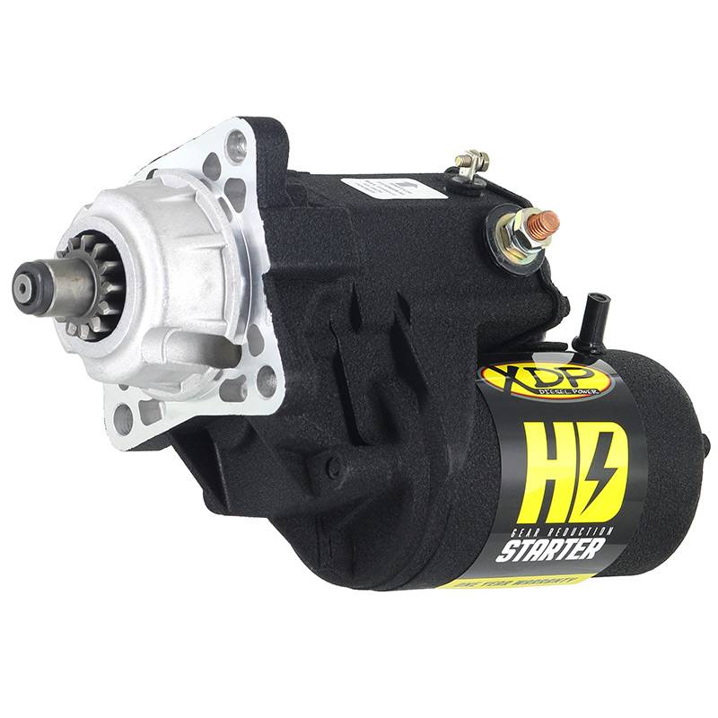 Image of XDP Wrinkle Black Gear Reduction Starter For 94-02 5.9 Cummins