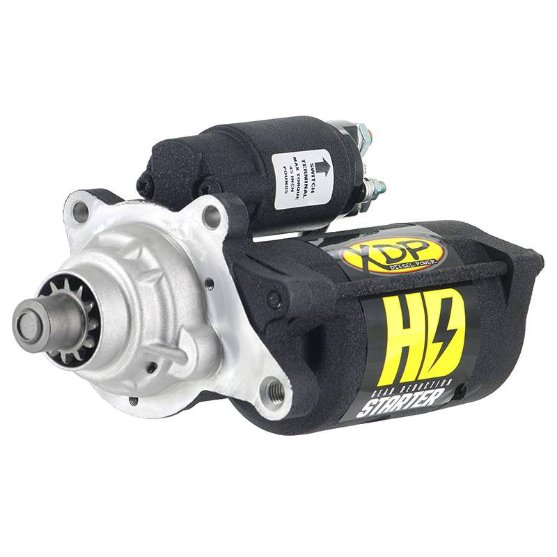 Image of XDP Wrinkle Black Gear Reduction Starter For 03-07 6.0 Powerstroke