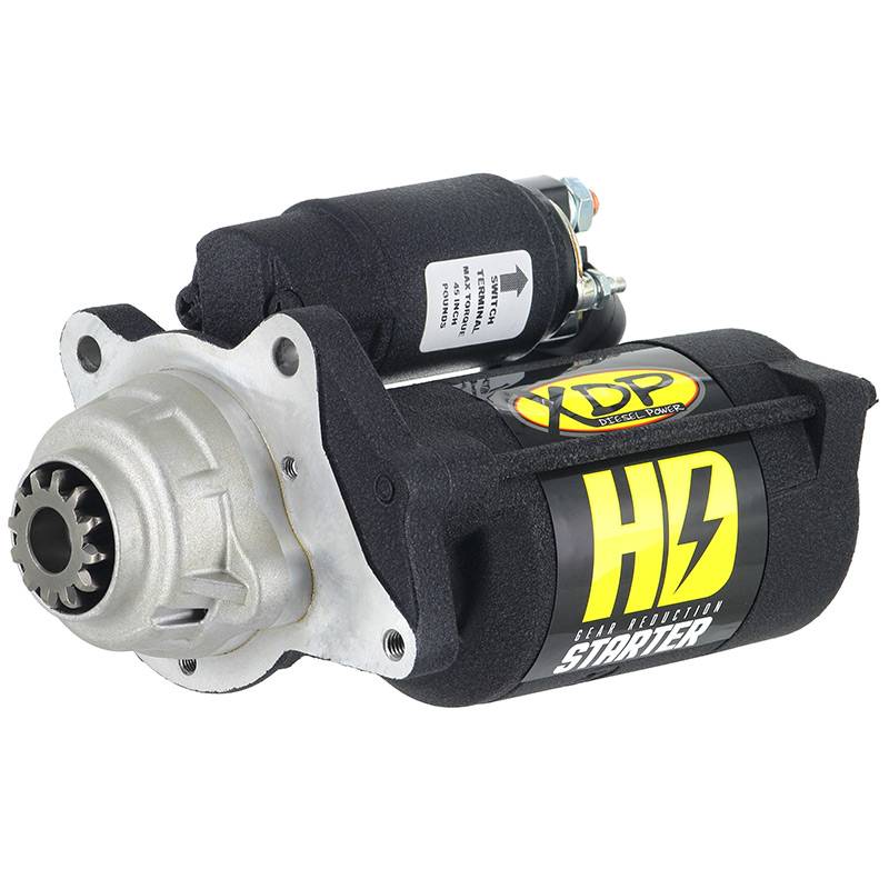 Image of XDP Wrinkle Black Gear Reduction Starter For 11-16 6.7 Powerstroke