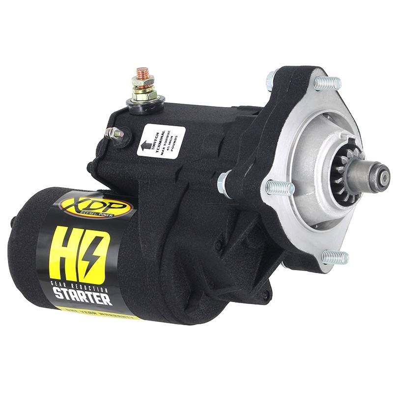 Image of XDP Wrinkle Black Gear Reduction Starter For 94-03 7.3 Powerstroke