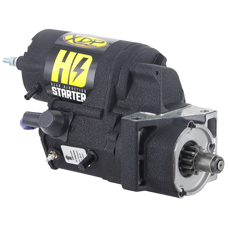 Image of XDP Wrinkle Black Gear Reduction Starter For 82-00 GM 6.2/6.5