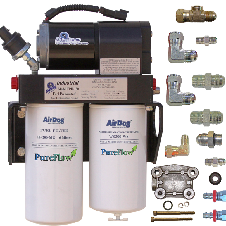 Image of AirDog FPII 4G 200 GPH For Cummins N14 With Pump Mount Fuel Filter