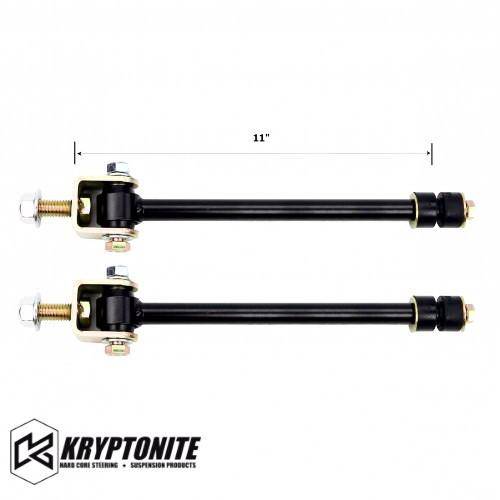 Image of Kryptonite Sway Bar End Links 4-6" For 1999-2019 Chevy/GMC 1500HD/2500HD/3500HD